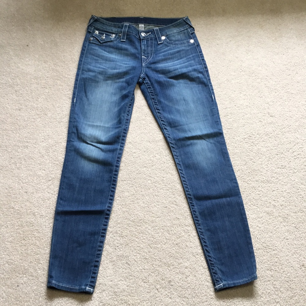 True Religion Flap Pocket Jean Legging - Picture 3 of 12